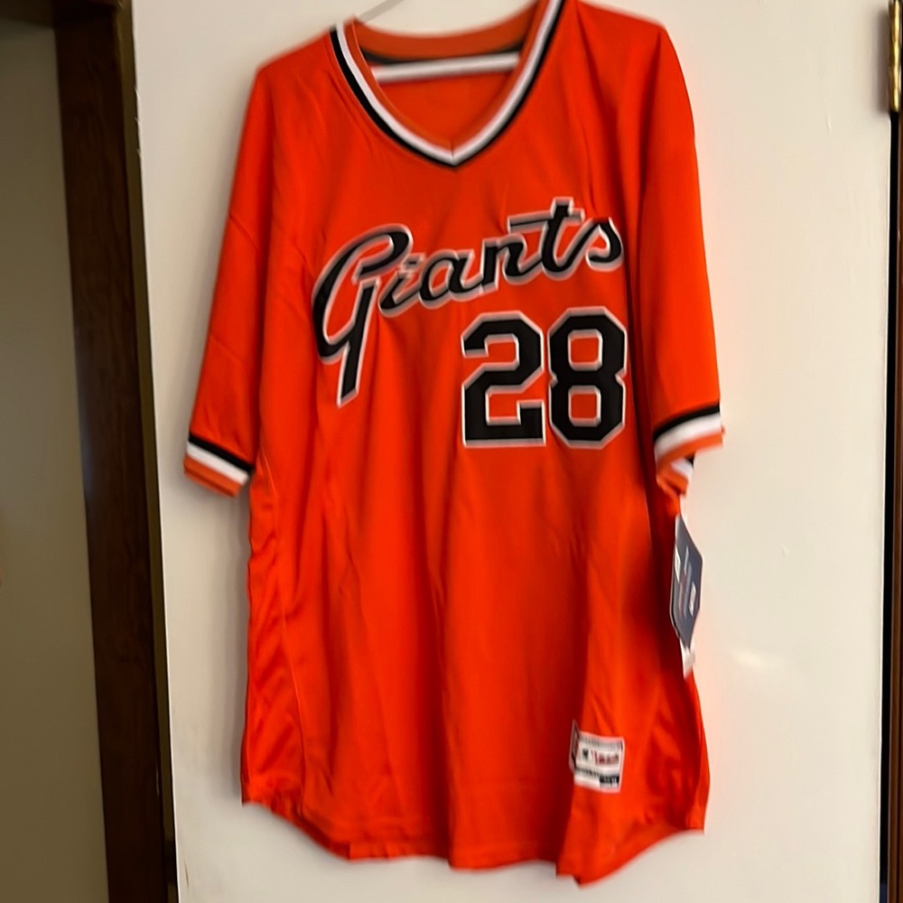 Brand new Posey jersey with tags size 48 authentic